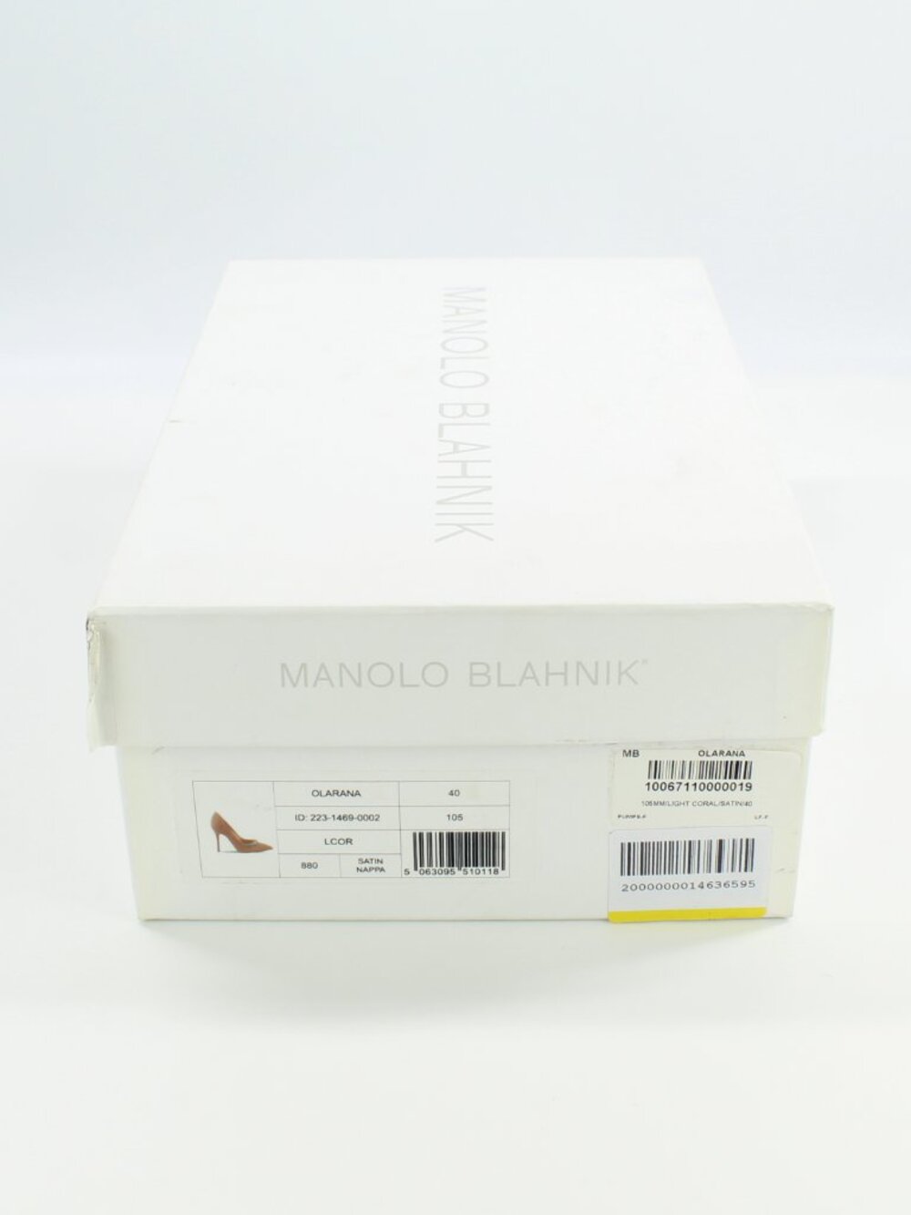 NEW MANOLO BLAHNIK Olarana 105 Crystal Embellished Satin Pumps, EU 40 - Picture 12 of 13